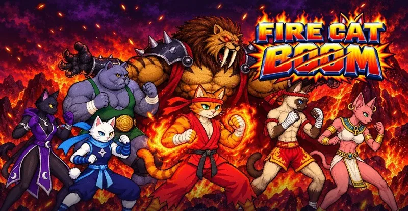 Screenshot of Fire Cat Boom